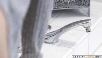 College girl welcomes her very first biggest dick