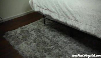 Naughty Busty Layla Rose Toys Her Pussy