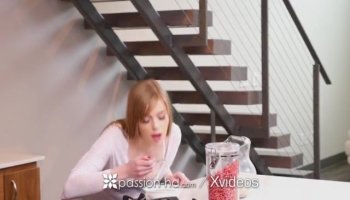 Young brunette licks and fucks old man Dirk has found himself a fresh